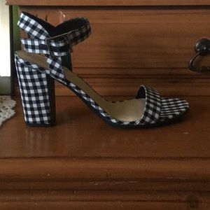 Brand new plaid heels!